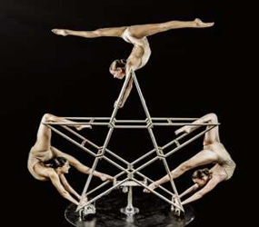 ACROBATIC STAR REVOLVING ACROBATIC CONTORTION ACT HIRE UK
